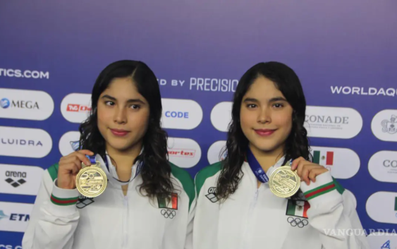 ¡México tiene nuevas reinas! Las gemelas Cueva vencen a China y conquistan el oro