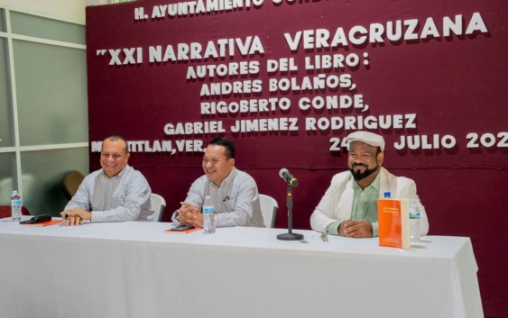Presentación del libro XXI Narrativa Veracruzana: Siete autores en Minatitlán