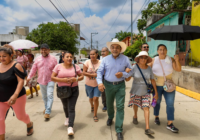 Guillermo Reyes Espronceda inicia obra de puente en la Benito Juárez