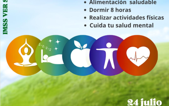 Promueve IMSS Veracruz Sur autocuidado de la salud
