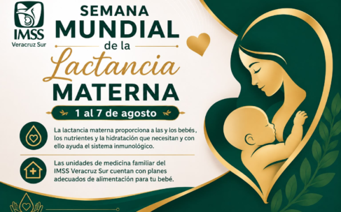 Promueve IMSS Veracruz Surla Lactancia Materna